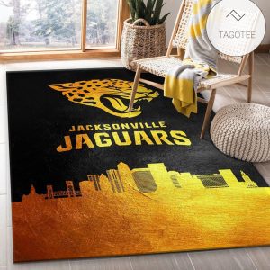 Jacksonville Jaguars Nfl Area Rug Living Room And Bedroom Rug Floor Decor Home Decor
