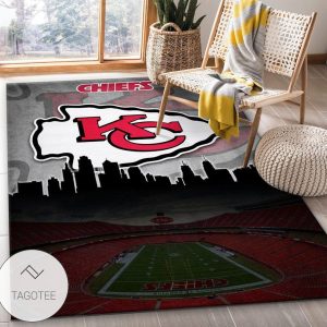 Kansas City Chiefs Nfl Area Rug For Christmas Bedroom Rug Christmas Gift Us Decor