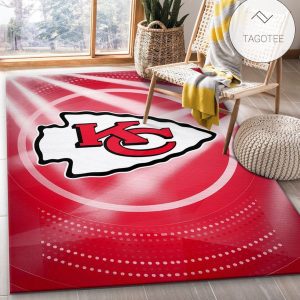 Kansas City Chiefs Nfl Rug Bedroom Rug Floor Decor Home Decor