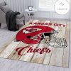 Kansas City Chiefs Vintage Nfl Area Rug Living Room Rug Home Decor Floor Decor