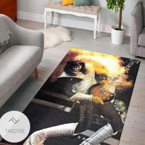 Kiss Ace Frehley Area Rug Rugs For Living Room Rug Home Decor