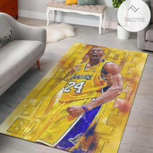 Kobe Bryant Legends Never Dies Area Rug Rugs For Living Room Rug Home Decor