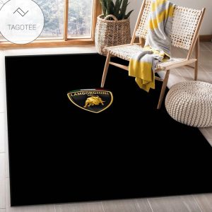 Lamborghini Logo Area Rugs Bedroom Rug Christmas Gift Us Decor